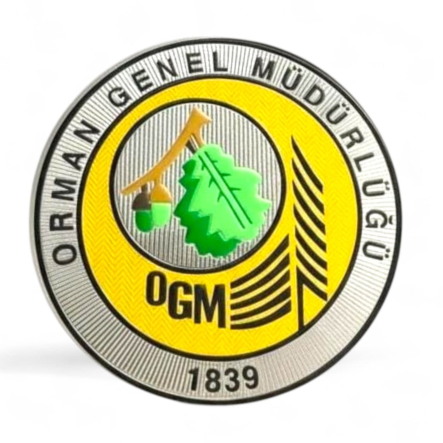 OGM Orman Genel Müdürlüğü 3D Slikon Arma