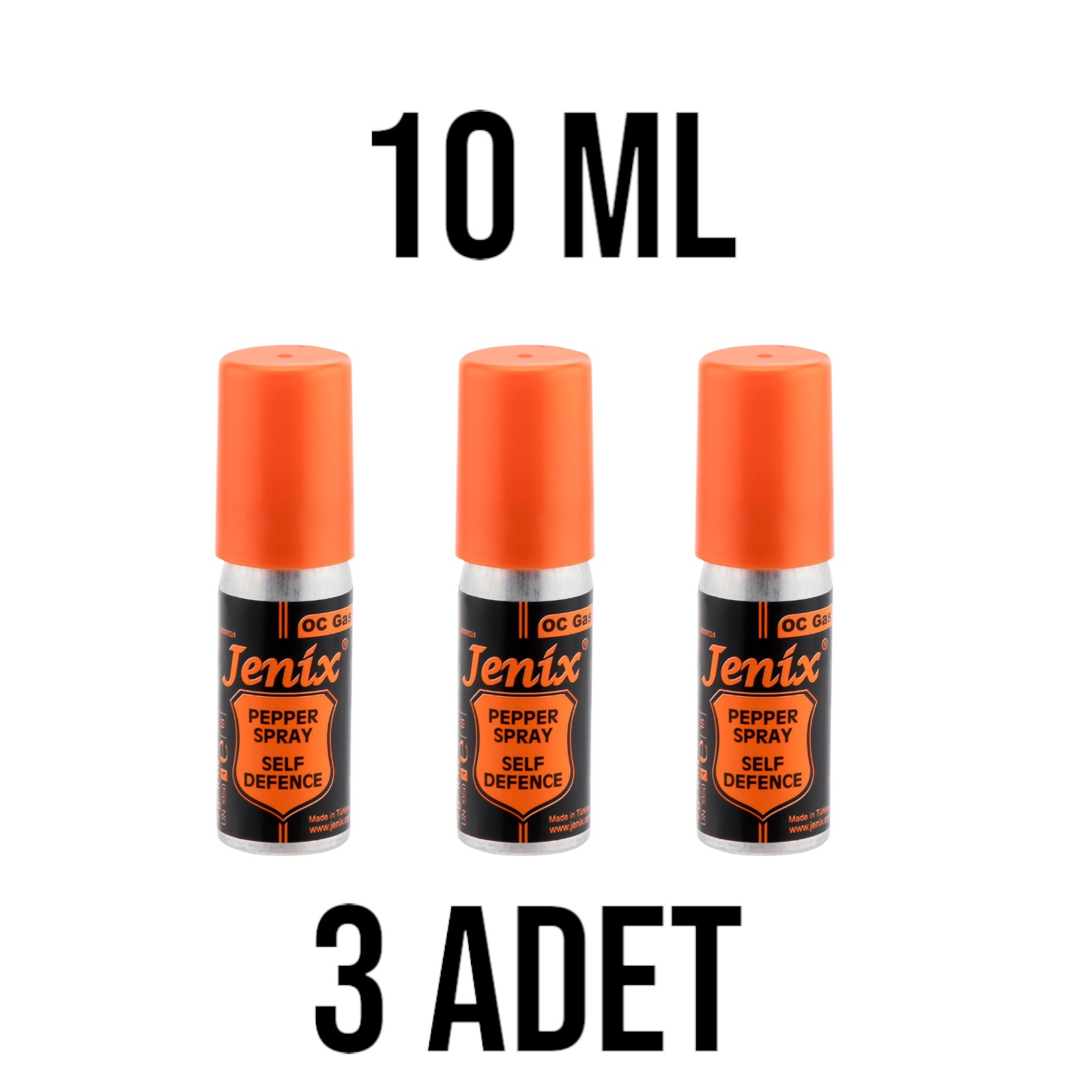 Jenix Biber Gazı Küçük Boy 10 ML 3 Adet