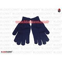 Y�n Eldiven Tek Katl� Lacivert Renk