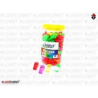 D�d�k Plastik MARLA 100'l� Kavanozlu Siyah Renkli