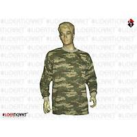 Kamuflaj Ti��rt Yeni Renk Uzun Kol