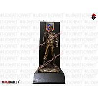 Tablal� Komando Heykeli 17 Cm Boyut, Makineli T�fekli, S�rt �antal�,Jandarma Amblemli