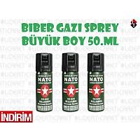NATO Biber Gaz� 50 ml. (3 Adet)