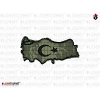 T�rkiye Haritas� Ayy�ld�z Nano Arma Pe�