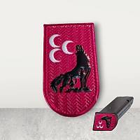 Pvc �arj�r Alt� 2,5 x 4 cm / 3D �� Hilal Bozkurt Sticker 5 Adet