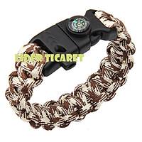 Paracord Bileklik ��l Kamuflaj Model 9