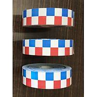 K�rm�z� Mavi Reflektif Forfor (Yeni Model Jandarma Yelek ve Mont Fosforu) 5 Metre