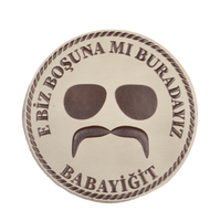 E B�Z BO�UNAMI BURDAYIZ BABAY���T Yaz�l� Slikon Patch Arma