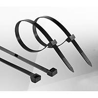 AskerVadisi Plastik C�rt Kullan-At Kelep�e Siyah Renk 2 Adet (8.0 mm X 45 cm)