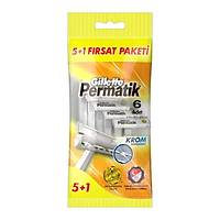Gillette Permatik Tek 5+1 F�rsat paketi