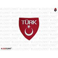 T�RK Yaz�l� T�rk Bayra�� Filo ArmaK�rm�z� Renk /Pe� C�rtl�