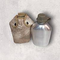 Al�minyum Matara Askeri Tip Kamuflaj Renk Ta��ma K�l�fl�