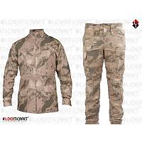 Jandarma Kamuflaj Astsubay & Uzman G�mlek Uzunkol & Pantolon Tak�m