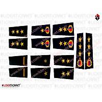 Jandarma Harici Subay R�tbeleri Siyah Renk