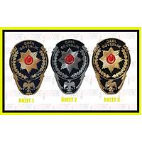 �zel G�venlik Metal C�zdan Rozetleri