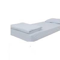 Asker Vadisi Nevresim Seti Tek Ki�ilik Beyaz Renk: Nevresim + �ar�af Lastiksiz + Yast�k K�l�f�