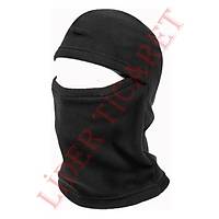 Kar MaskeSi Siyah Renk Polar Balaklava Modeli