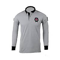 �zel G�venlik Ti��rt� Yeni Model Gri Renk Uzun Kol