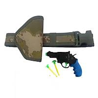 Asker Vadisi Haki Kamuflaj Renk Asker �ocuk Kemer Palaska Seti+Oyuncak Tabanca Hediyeli