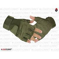 Tactical Kesik Parmak Eldiven Haki Renk