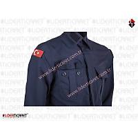 Jandarma  Asayi� G�mle�i  Uzun Kol Lacivert Renk Atmaz(Koyu Lacivert)