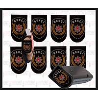 Sticker �arj�r Kapa�� BEK�� Armas� (4 Adet)