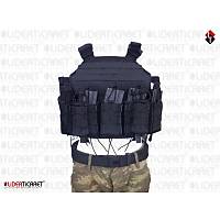 DCS PLAKA TASIYICILI YELEK S�YAH RENK