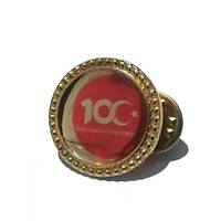 T�rkiye Cumhuriyet'inin 100.Y�l Rozeti �ift Klipsli Harici