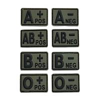 Slikon PVC Kan Grubu Patch Arma C�rtl� ( 5cm x 2.5 cm ) 2 Adet