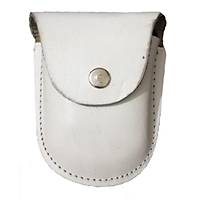 Kelep�e K�l�f� K�sele Beyaz Deri Yuvarlak Model