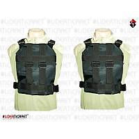 Plaka Ta��y�c� Yelek Siyah Renk