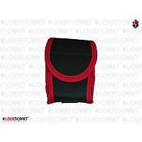 Kelep�e K�l�f� Tam Kapak Siyah-K�rm�z� �mperteks