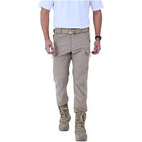 Taktik Pantolon Yazl�k Likral� �ok Cepli Bej Renk