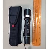 Siyah Renk El Feneri K�l�f� �mperteks Kuma� 4 x18 cm Boyutunda