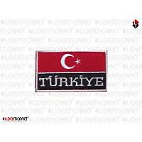 Bayrakl� T�rkiye Armas� K�rm�z�/Siyah Arma Pe� C�rtl�