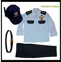 Polis �ocuk Mavi G�mlekli Karakol K�yafeti