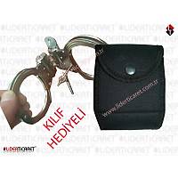 Kelep�e Mente�eli �ift Kilitli �ift Anahtarl� (Cezaevi Tipi Kelep�e) + Siyah K�l�f Hediyeli