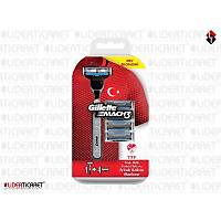 Gillette Mach3 Milli Tak�m �zel Paketi T�ra� Makinesi + 4'l� T�ra� B��a��