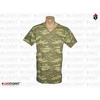 SWEATSH�RT Kamuflaj Renk V Yaka Spor Kesim Model 1