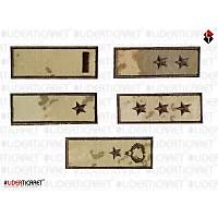 Combat Ti��rt Jandarma Kamuflaj Subay R�tbeleri C�rtl�