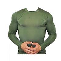 AskerVadisi Microfiber Termal Ti��rt Operasyon Ti��rt� Uzun Kol Haki Renk Renk