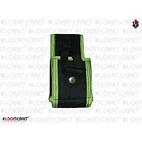 Telsiz K�l�f� Siyah-Ye�il Renk Armal� �mperteks