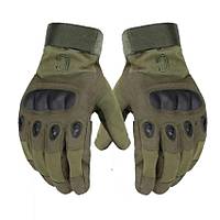 AskerVadisi Tactical Kemik Eldiven Tam Parmak Haki Renk Kemikli Model