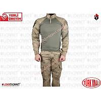 Jandarma  Kamuflaj Combat Tak�m (Ti��rt & Pantolon)