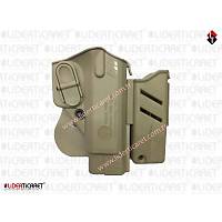 TOMA Holster  Sars�lmaz Mega/CZ Kilitli Silah K�l�f� �arj�rl� ��l Rengi