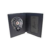 Hakiki Deri Polis C�zdan� Metal Armal�