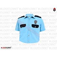 Polis G�mle�i Yazl�k Metal D��meli (B�y�k Beden)