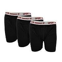 Siyah Renk Boxer (Boxerland) 3'l� Paket