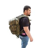 AskerVadisi Tactical �anta Haki Kamuflaj Renk 65 Litre B�y�k Boy S�rt �antas�