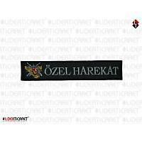 '' �ZEL HAREKAT '' Yaz�l� ve Armal� Bacak K�l�f� Yaz�s�